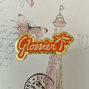 Glossier Summer 2023 Sticker🏝️🍊